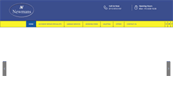 Desktop Screenshot of newmansgarage.co.uk