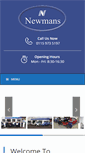 Mobile Screenshot of newmansgarage.co.uk